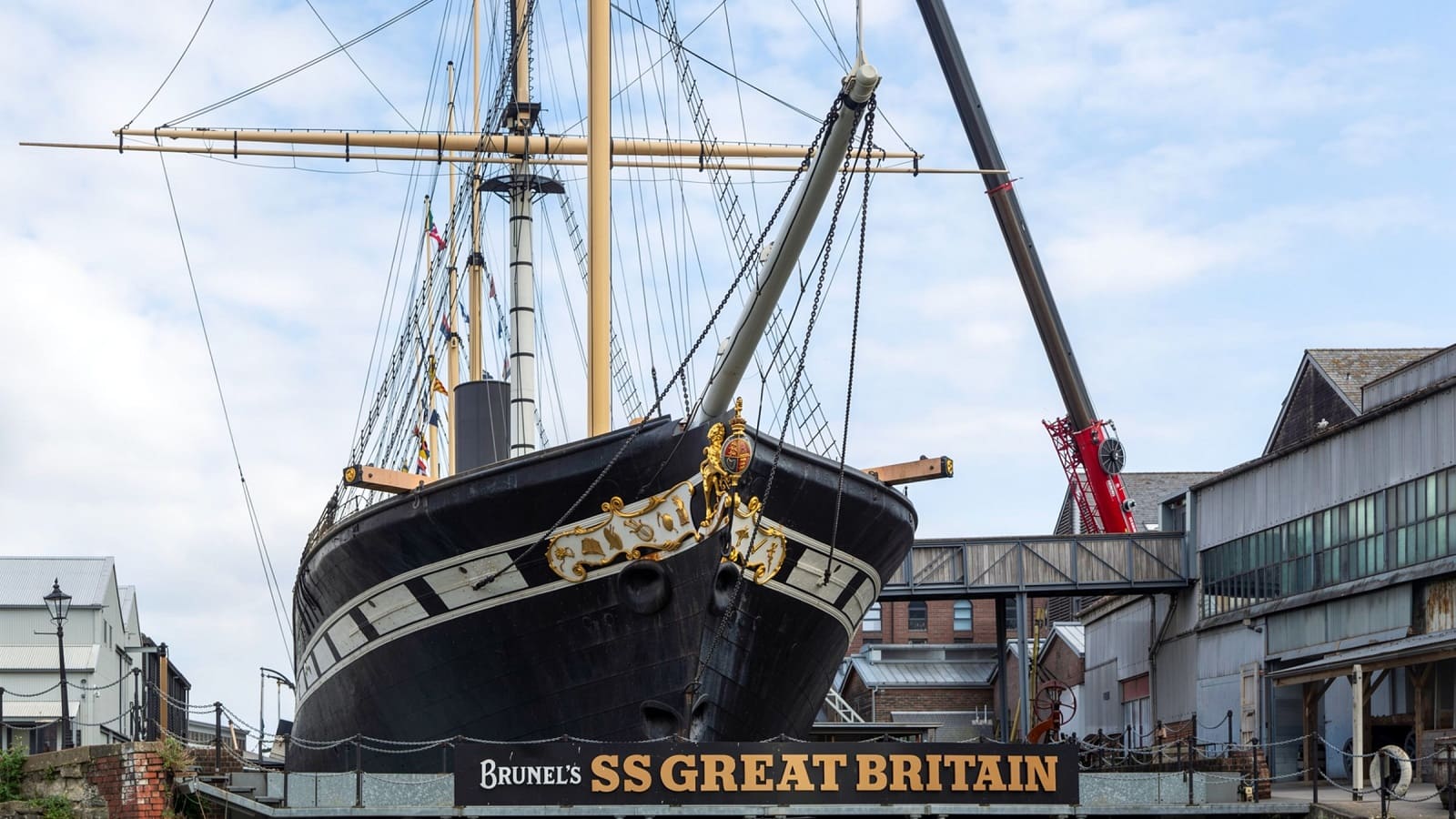 SS Great Britain historic ship in Bristol
